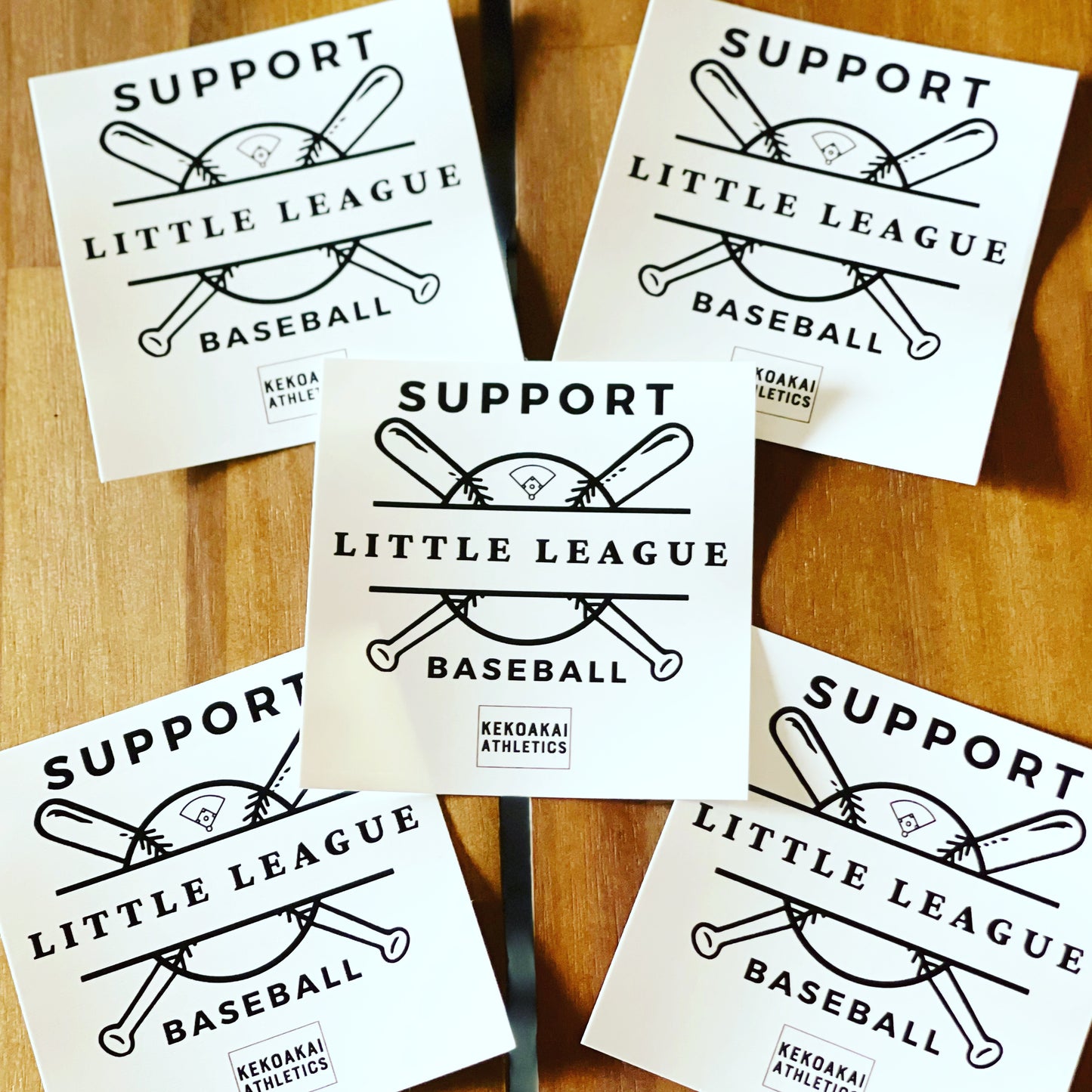"Support Little League" Vinyl Sticker