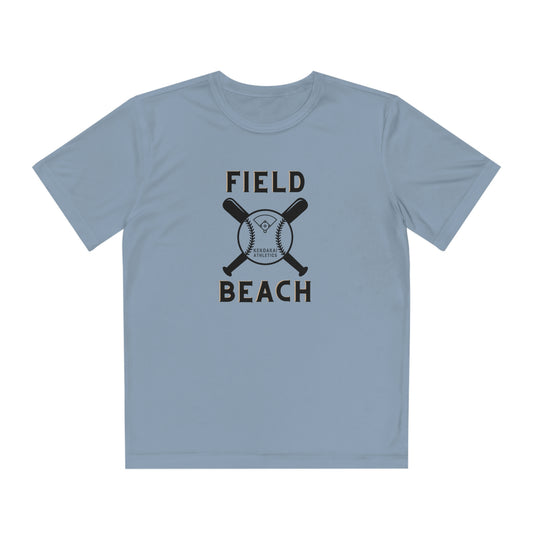 The “Field To Beach” Youth Moisture Wicking Competitor Tee