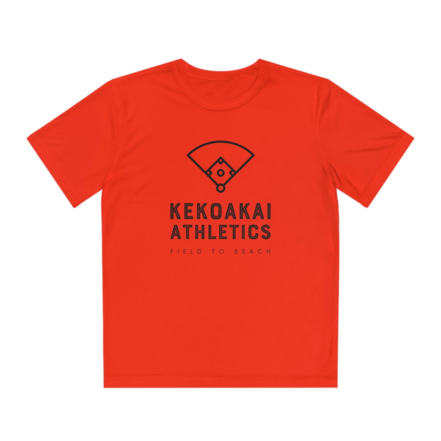 The ‘KekoaKai Athletics” Youth Competitor Moisture Wicking Tee