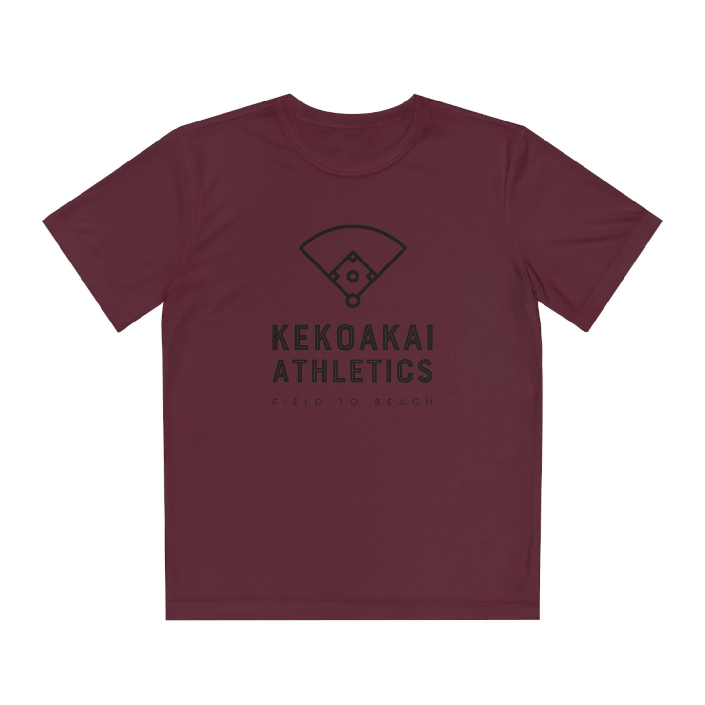 The ‘KekoaKai Athletics” Youth Competitor Moisture Wicking Tee