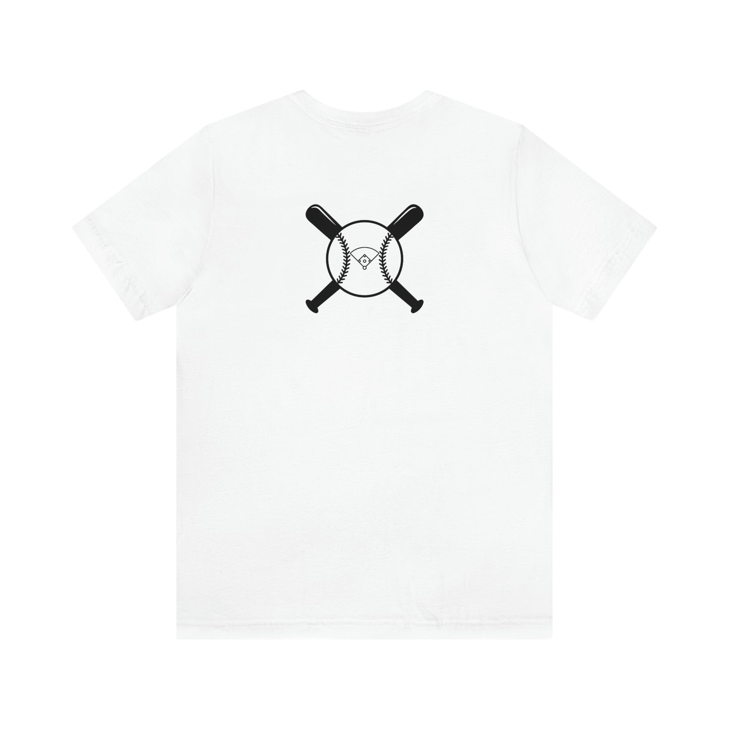 The “Baseball Mom” Unisex Jersey Short Sleeve T-Shirt