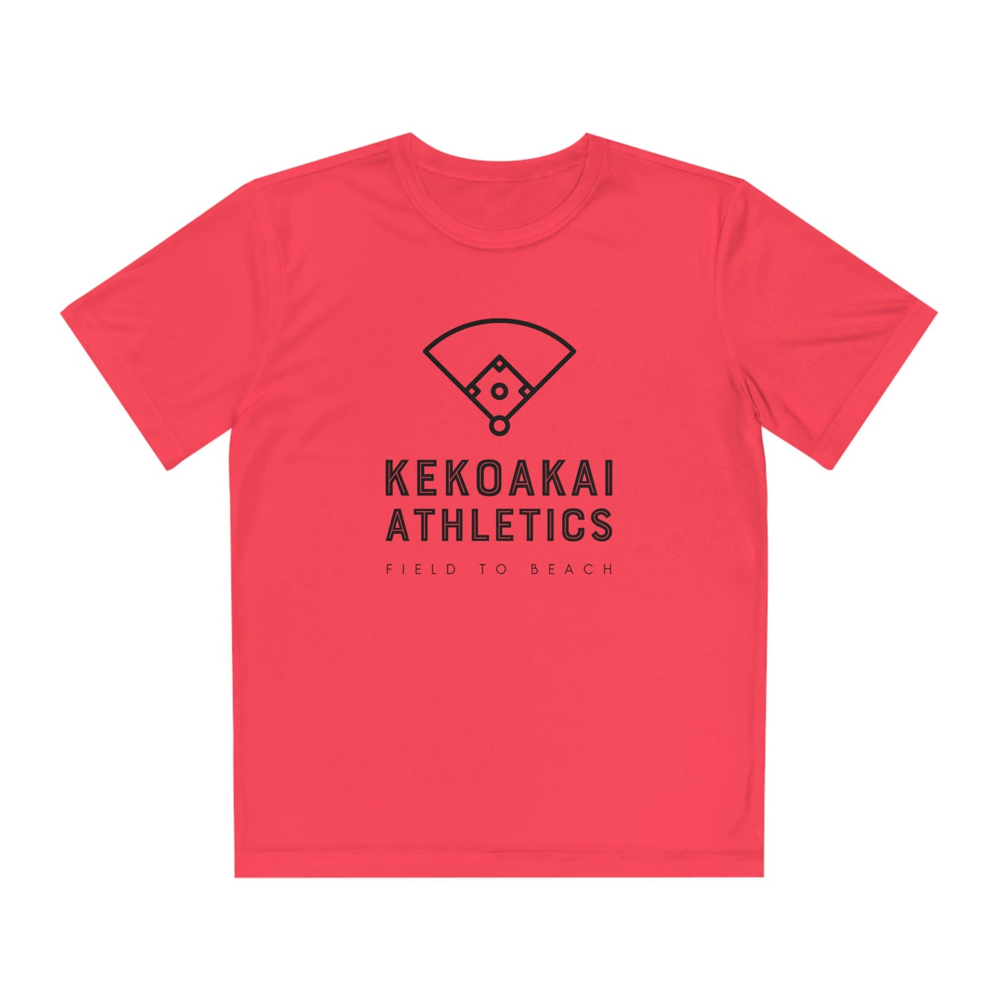 The ‘KekoaKai Athletics” Youth Competitor Moisture Wicking Tee