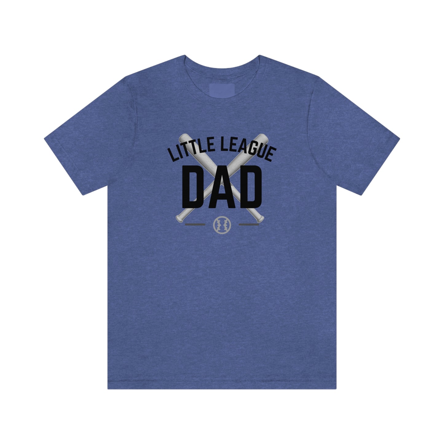 The “Little League Dad” Unisex Jersey Short Sleeve T-Shirt