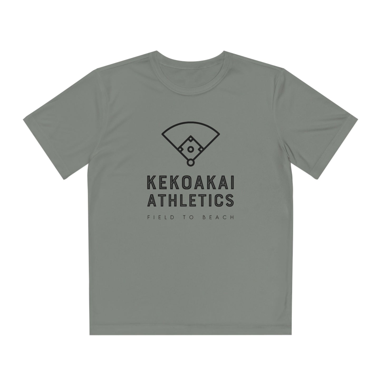 The ‘KekoaKai Athletics” Youth Competitor Moisture Wicking Tee