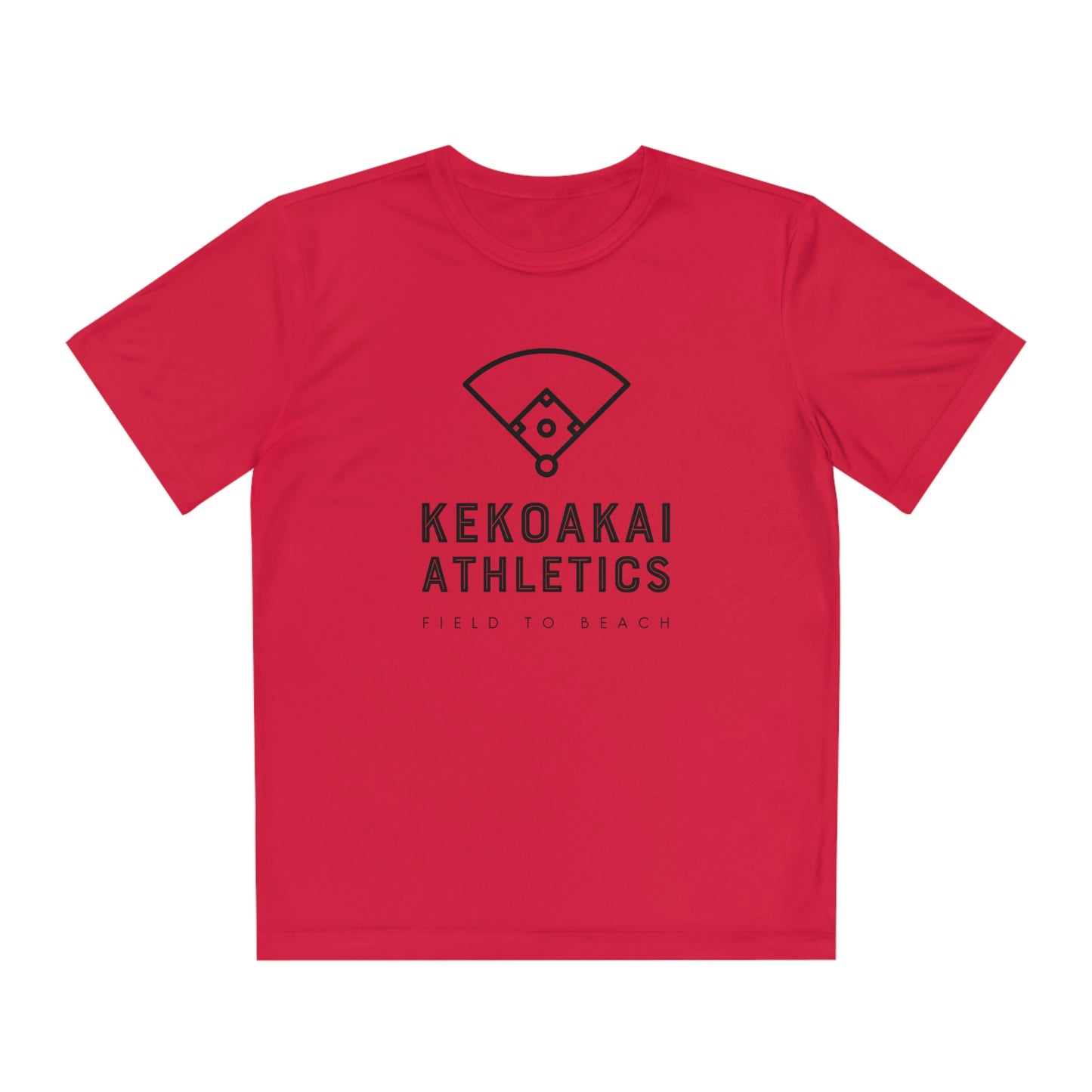 The ‘KekoaKai Athletics” Youth Competitor Moisture Wicking Tee